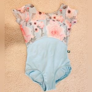 NEW - Luckyleo flora blue pink low back S
